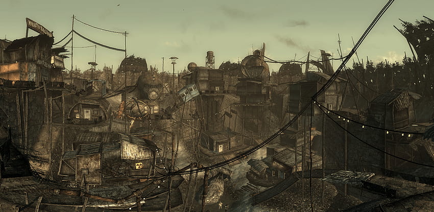 Fallout 3 Megaton, megaton man HD wallpaper