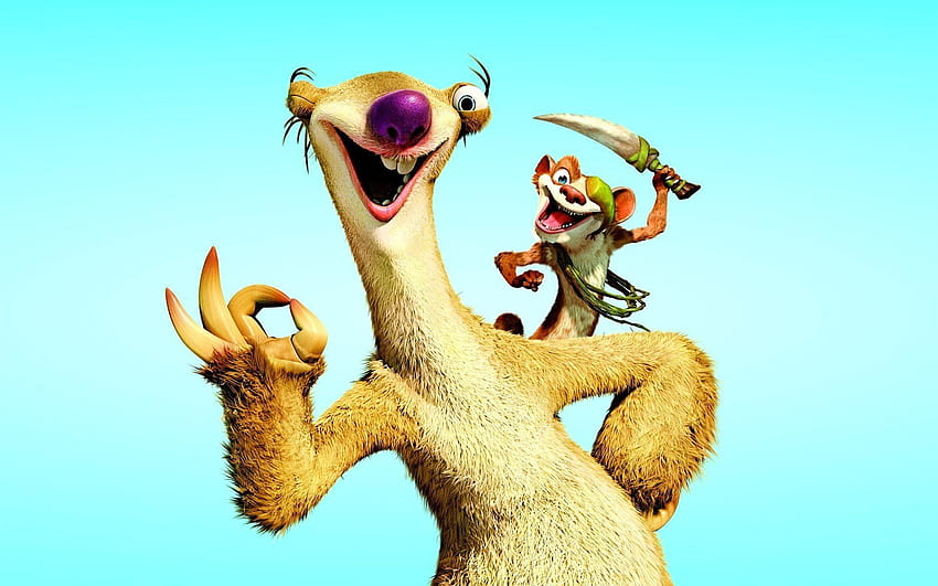Ice age sid background HD wallpapers | Pxfuel