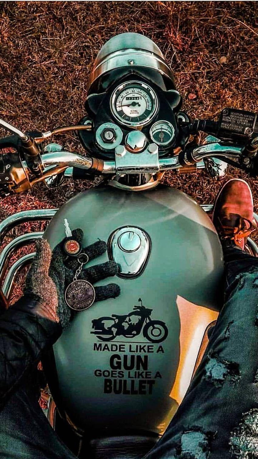 RONY TIGERIAN on ✴️3D IPHONE, royal enfield mobile HD phone wallpaper