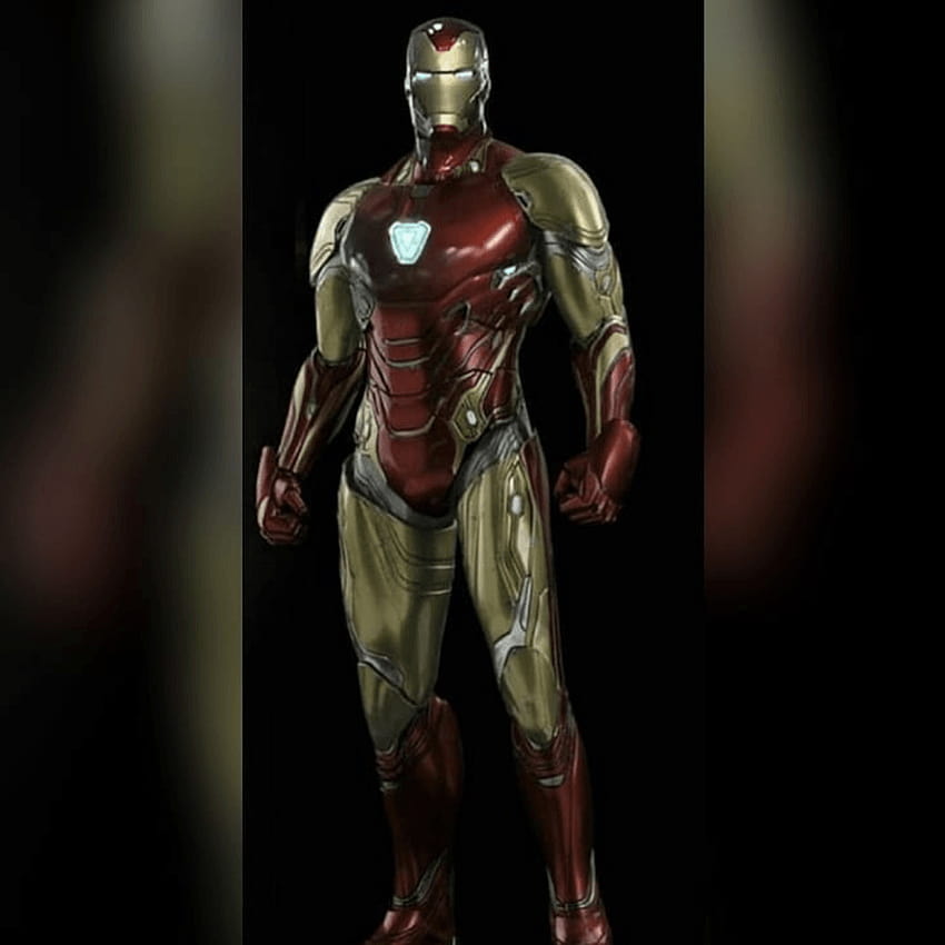 Wyciekła grafika koncepcyjna Avengers: Endgame przedstawia nowy kostium Iron Mana, koniec gry Iron Mana Tapeta na telefon HD