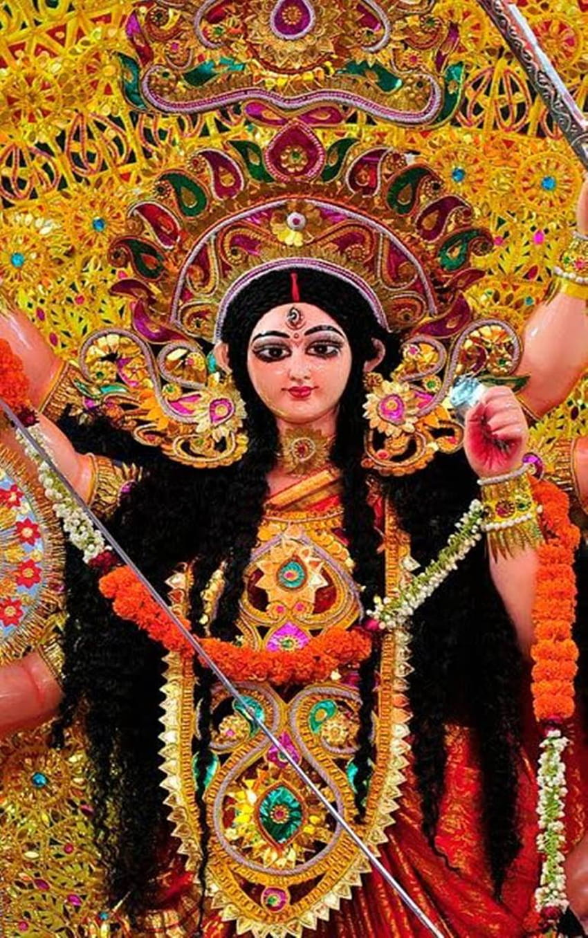 Maa Durga Navratri Full For, mata HD тапет за телефон