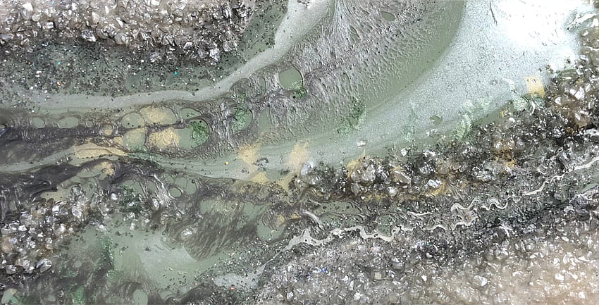 Spearmint Geode HD wallpaper | Pxfuel