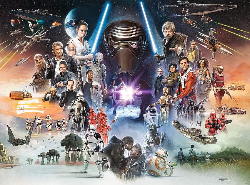 ชิ้นใหม่สำหรับ The Rise of Skywalker: StarWarsLeaks ตัวละครไตรภาคภาคต่อของ Star Wars วอลล์เปเปอร์ HD