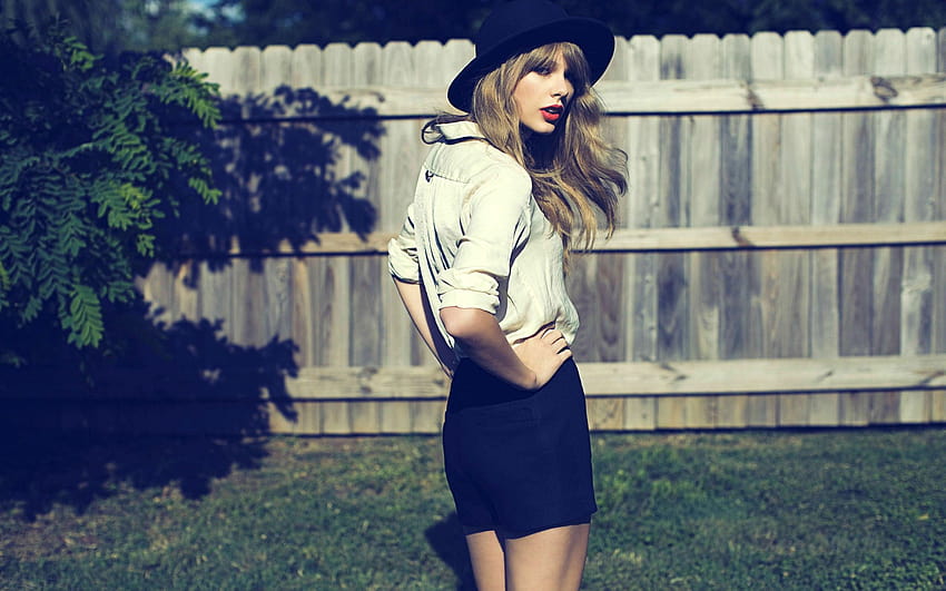 Taylor Swift singer country music women blonde celeb style, taylor swift style HD wallpaper