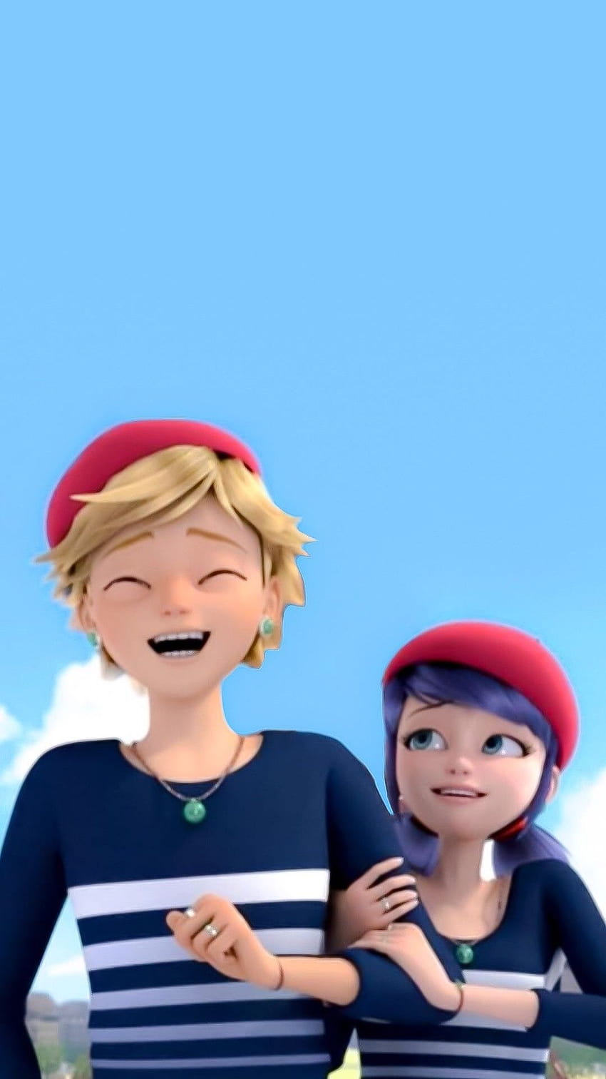 Adrienette By: Bugaboo, adrien and marinette HD phone wallpaper