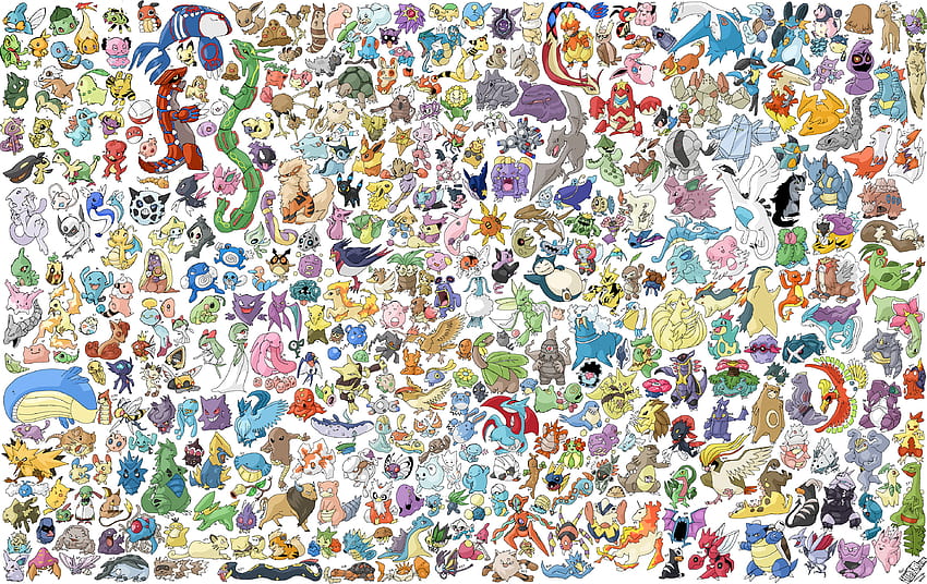 Pokemon Gen 1 HD duvar kağıdı