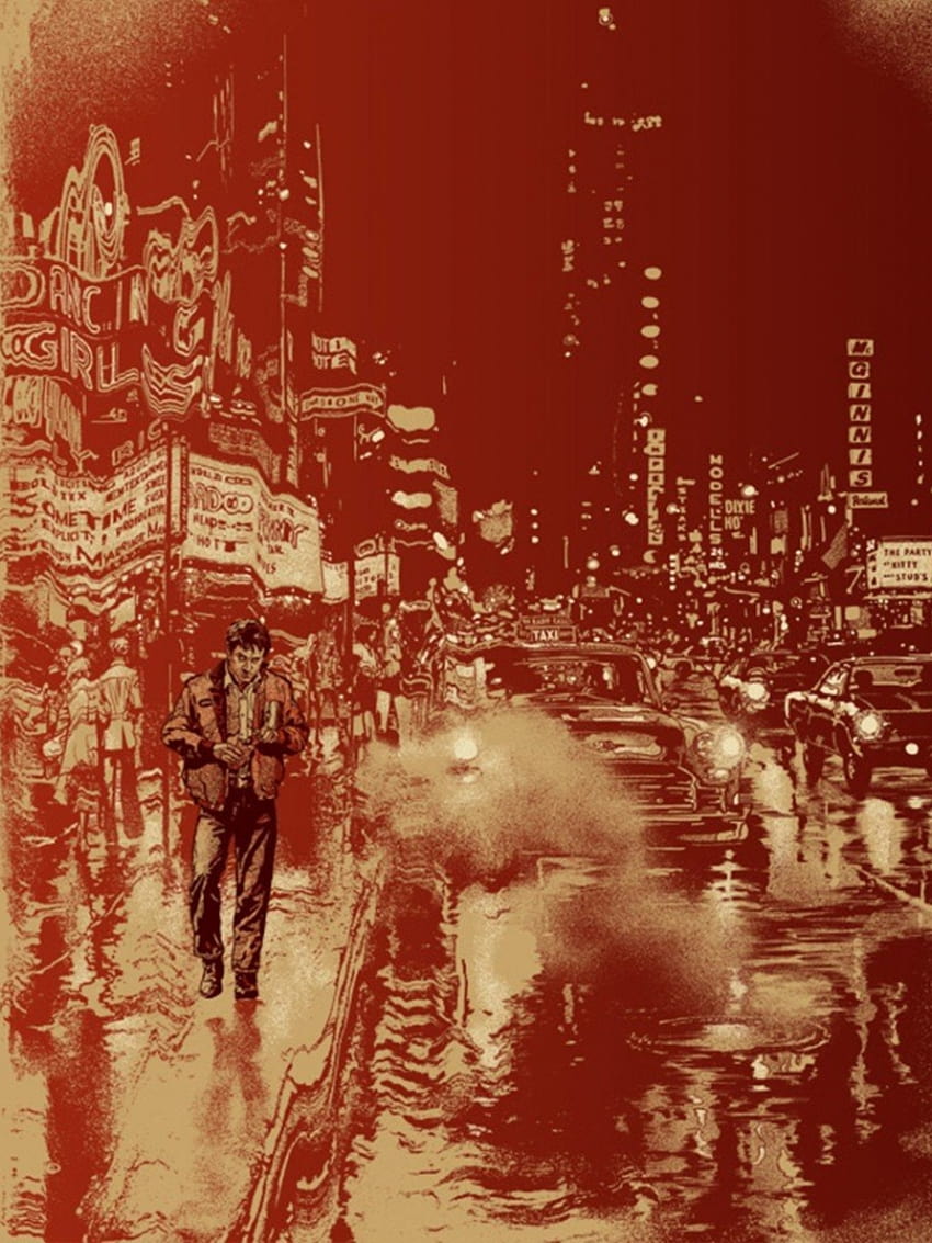 Film Sopir Taksi Robert De Niro Martin Scorsese wallpaper ponsel HD