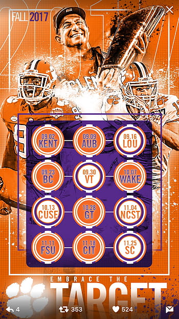 Free Clemson Tigers iPhone Wallpapers Install in seconds 18 to