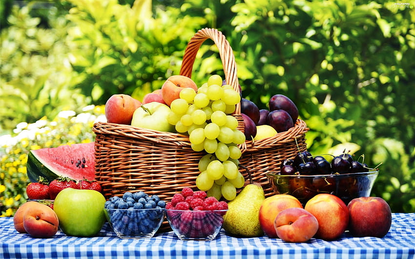 Garden, Fruits, Basket HD Wallpaper | Pxfuel