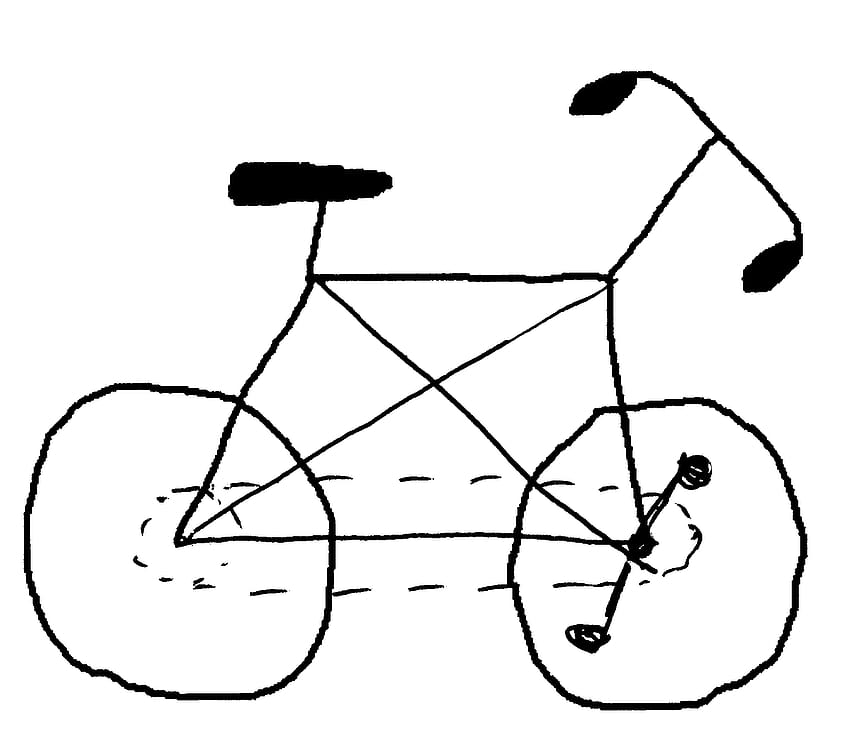 Bike Drawing  How To Draw A Bike Step By Step