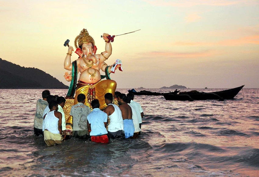 Happy Ganpati Visarjan Puja Vidhi Data Shubh Muhurat Tempi Ganesh Hot Sex Picture 2397