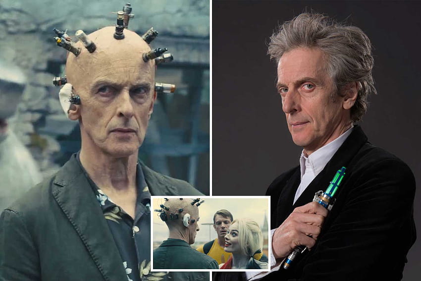 Peter Capaldi turns heads as DC comic book character The Thinker on set of new Suicide Squad film HD wallpaper