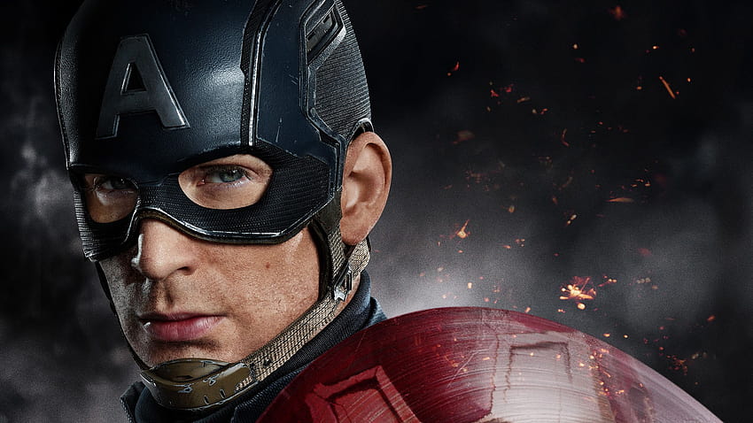 Chris Evans Captain America hero Man Captain 2560x1440, captain america face HD wallpaper