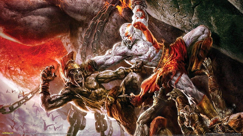 God Of War God War 3 Mağarası, savaş tanrısı oyunu HD duvar kağıdı