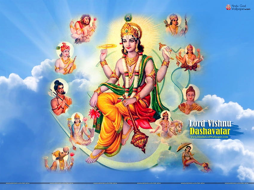 Dashavatar Lord Vishnu [1600x1200] for your , Mobile & Tablet HD wallpaper  | Pxfuel