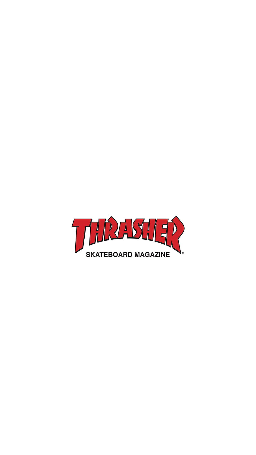 Thrasher Skateboard Magazine Fonte: Thrasher, thrasher du skateboard Fond d'écran de téléphone HD