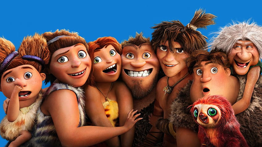 THE CROODS Animation Adventure Comedy Family cartoon movie d HD wallpaper