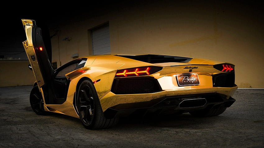 wiki, gold lambo HD wallpaper | Pxfuel