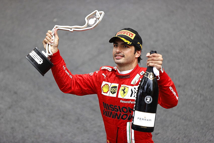 Sainz: Monaco F1 podyumu, f1 2021 carlos sainz ferrari HD duvar kağıdı