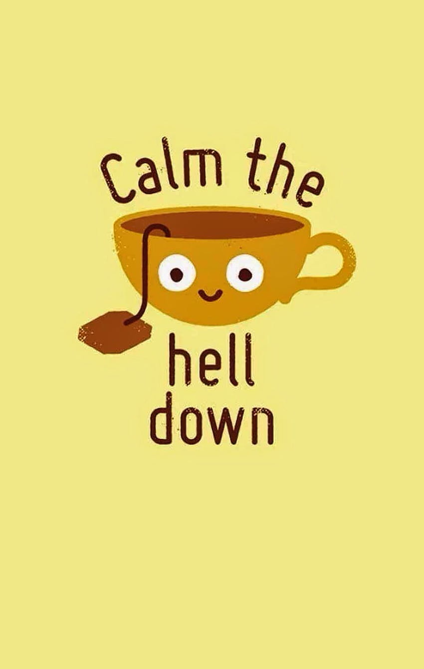 20 Funny Illustrations by David Olenick Guaranteed To Put A Smile On Your Face, this is my cup of care HD phone wallpaper