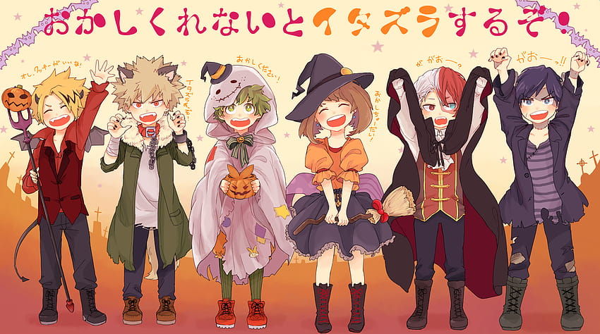 キノコ, bakugou halloween HD wallpaper