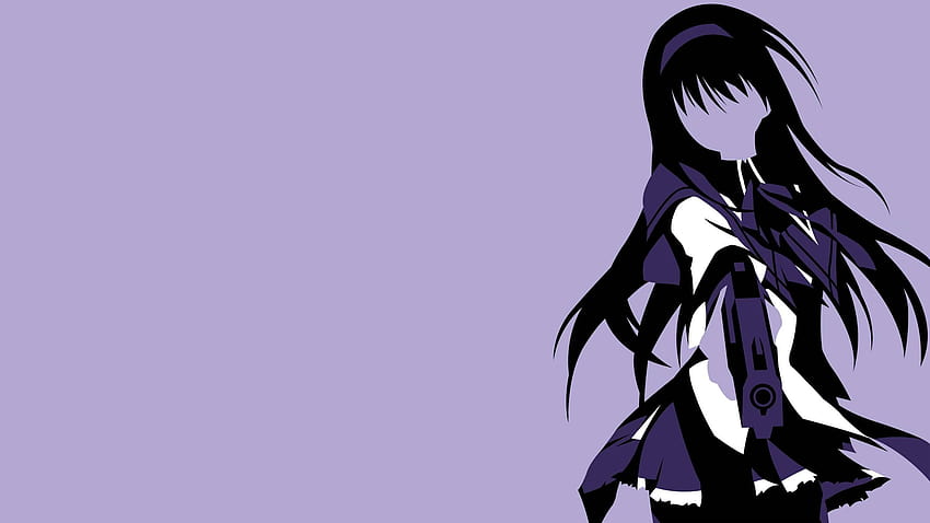 Akemi minimalist, madoka akemi background deviantart HD wallpaper | Pxfuel