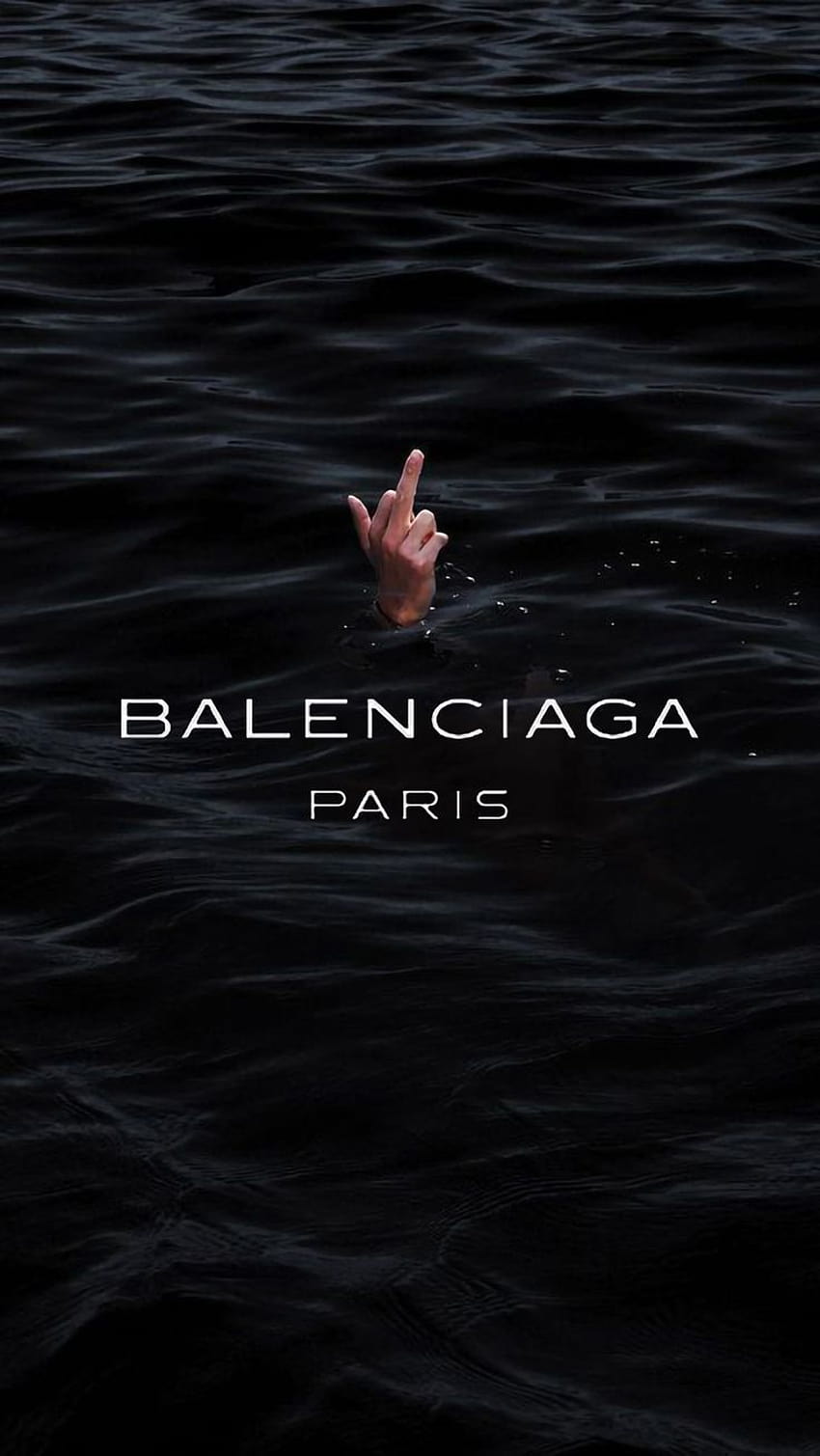 Balenciaga Exclusive, Balenciaga-Logo HD-Handy-Hintergrundbild