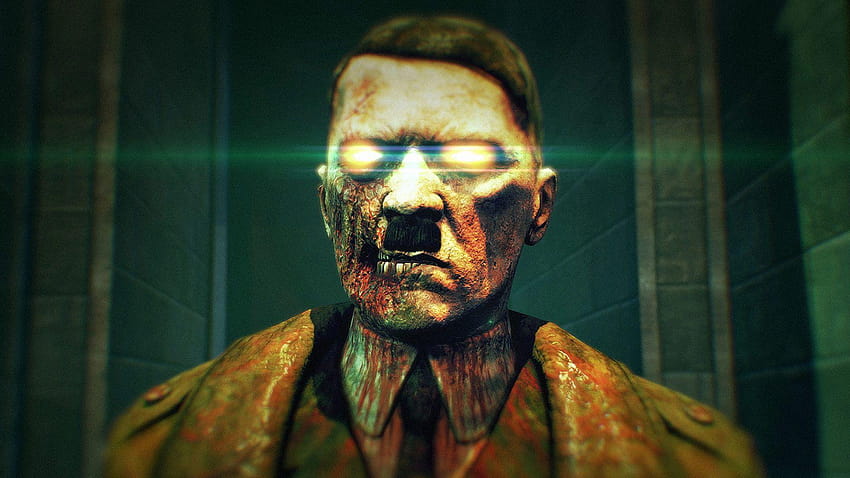 Undead Führer, hitler zombie Wallpaper HD