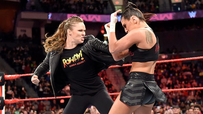 Natalya def. Mandy Rose; Ronda Rousey fought with Sonya Deville HD wallpaper