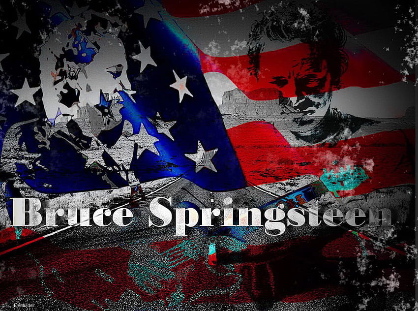 Brucew Springsteen, springsteen cartoon HD wallpaper