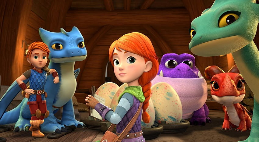 TRAILER: DreamWorks Animation's 'Dragons Rescue Riders' Debuts September 27 HD wallpaper