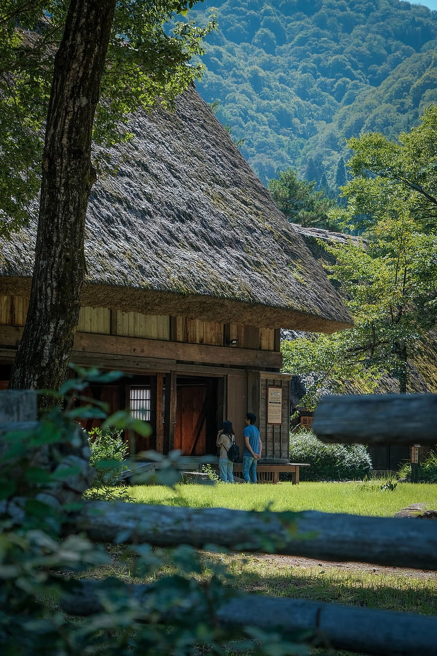 Japan Countryside, japanese village HD phone wallpaper