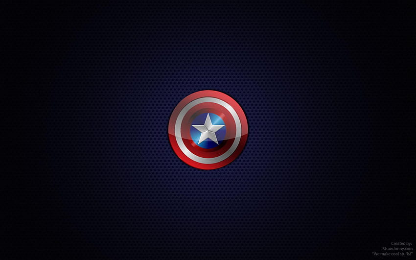Capitán América Escudo iPhone, logotipo de Capitán América fondo de pantalla
