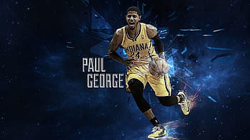 Paul George 🎮, Nba wallpapers, Mvp basketball, Basketball art