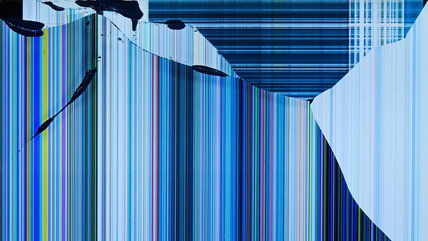 Broken Screen, broken laptop screen HD wallpaper