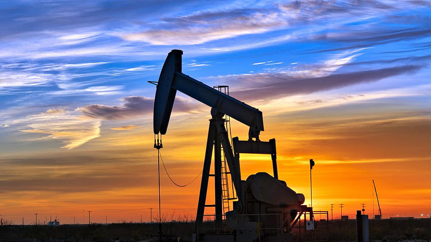 Pierwszy akt prawny firmy Pfluger chroni przemysł naftowy i gazowy, pompa olejowa Tapeta HD