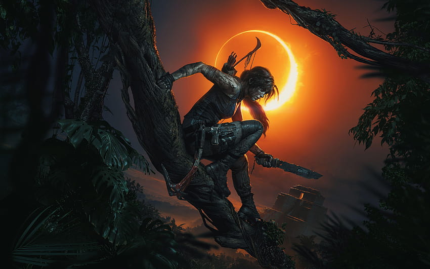 Лара Крофт Сянката на Tomb Raider HD тапет