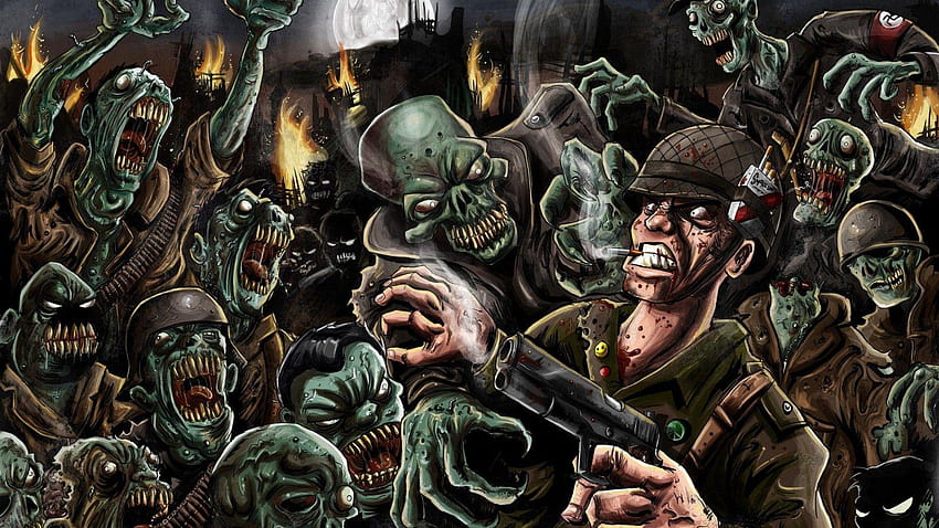 Zombies plot “Based on Real Events” in Call of Duty WW2 – Gamemela, call of duty ww2 zombies HD wallpaper