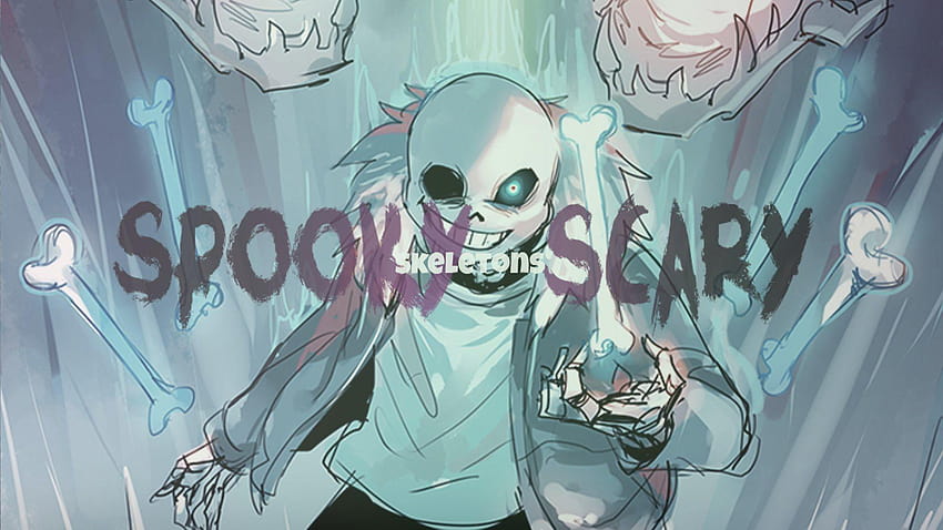 Spooky Scary Skeletons [Undertale], gaster fondo de pantalla