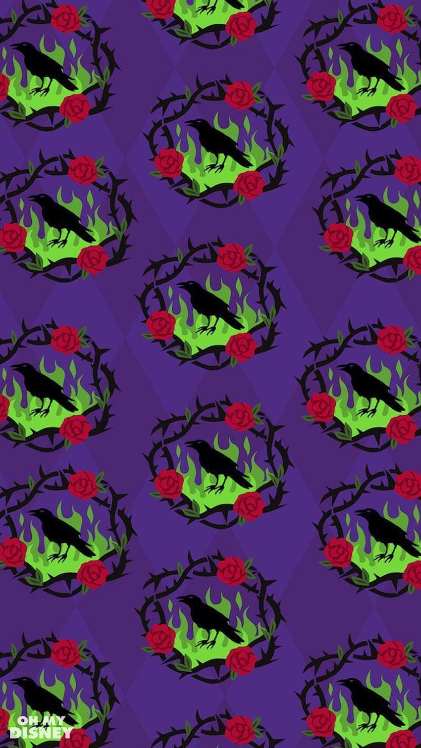 These Disney Villain Phone Inspired by Wrapping Paper Are, disney villains HD phone wallpaper