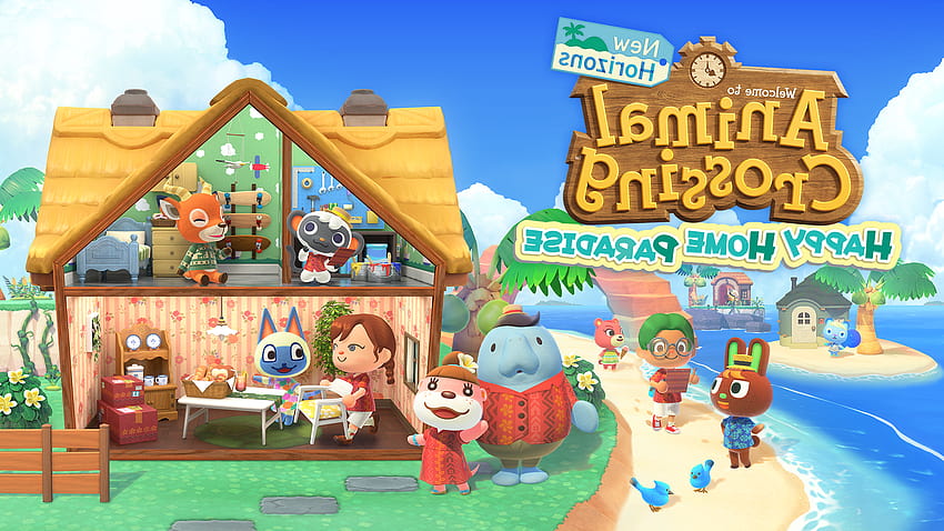 Animal Crossing: il DLC a pagamento Happy Home Paradise offre nuove funzionalità di design e edifici da decorare Sfondo HD