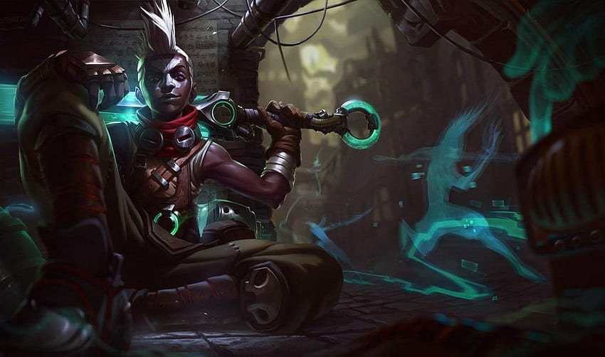 An Enemy music video could suggest that Ekko is just a young guy in Arcane HD wallpaper