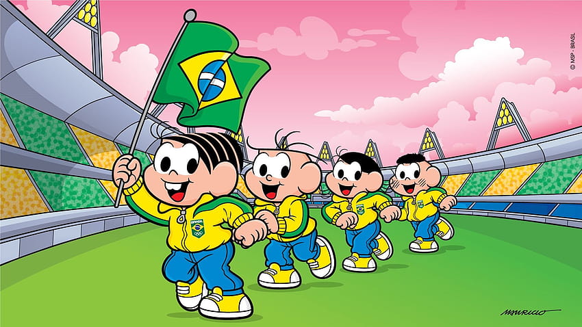 Brazilian Olympic Committee announce Tokyo 2020 deal with comic, monicas gang HD wallpaper