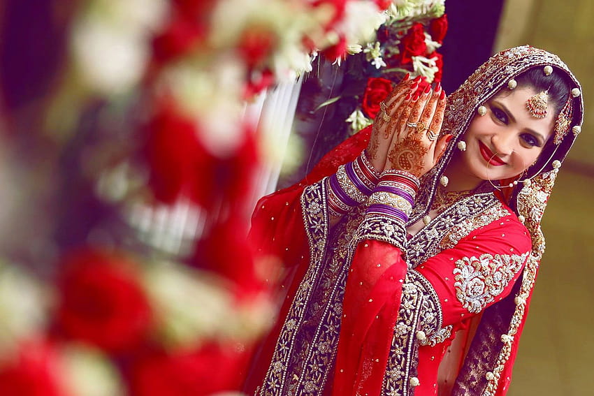 Bridal Mehendi, wedding shoot HD wallpaper