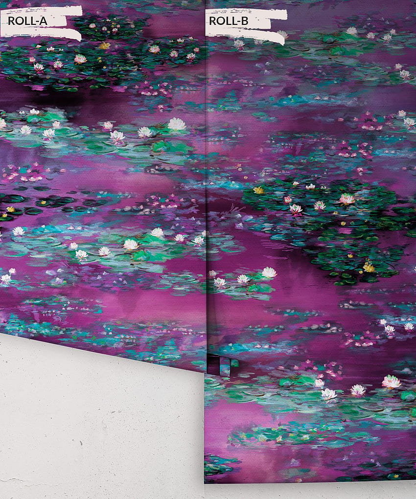 Water Lillies • Dreamy Colorful • Milton & King USA HD phone wallpaper