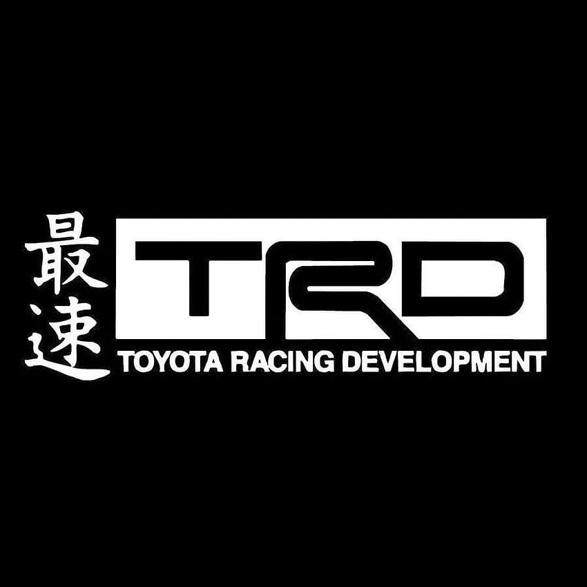 4 Logo TRD, sviluppo toyota racing Sfondo del telefono HD