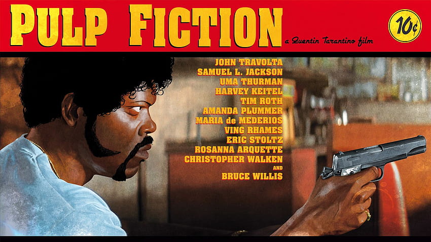 ArtStation, pulp fiction movie poster HD wallpaper