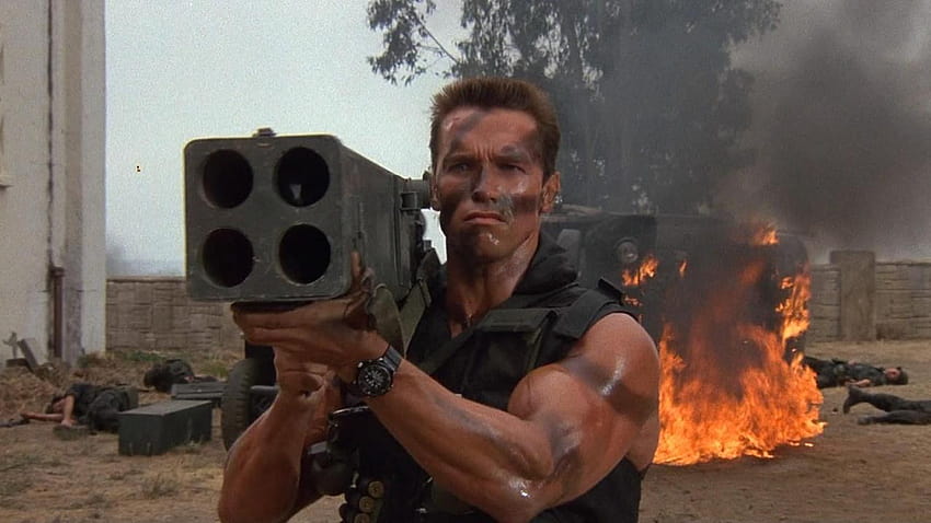 Komando Arnold Schwarzenegger, film komando Wallpaper HD
