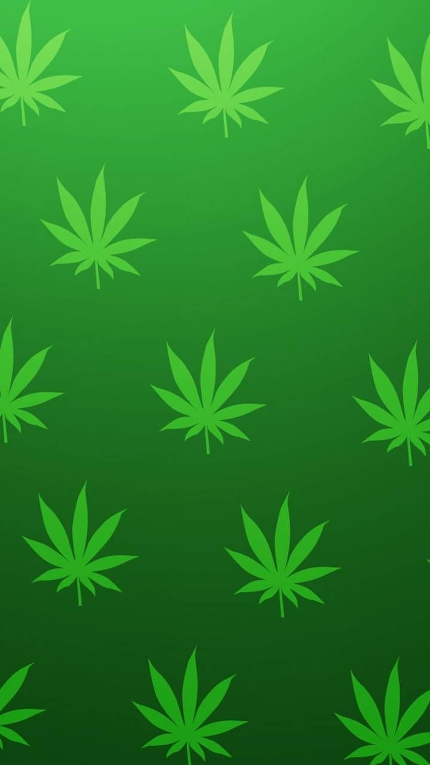 Marijuana Leaf by P3TR1T, 마리화나 잎 아이폰 HD 전화 배경 화면