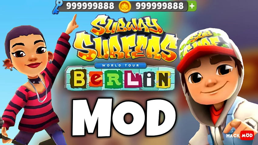 Subway Surfers 1.114.0 Apk MOD, jogos de surfistas de metrô papel